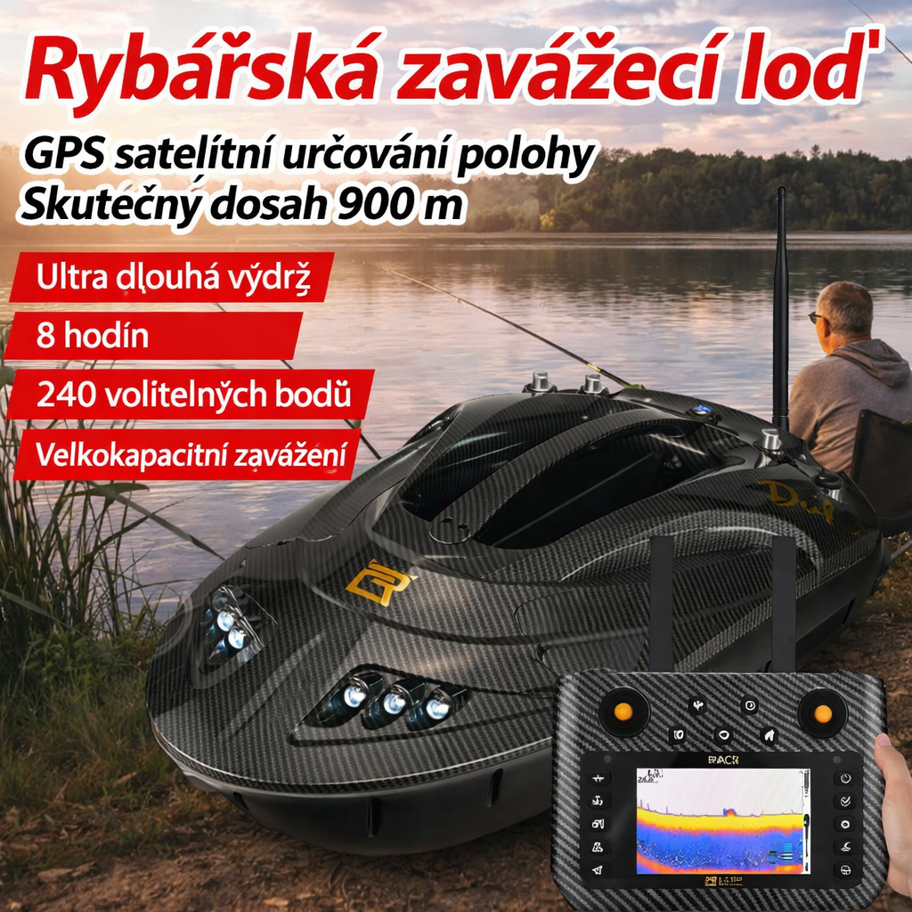 Přehled zavážecí loďky pro kapraře – dostupné funkce podle varianty